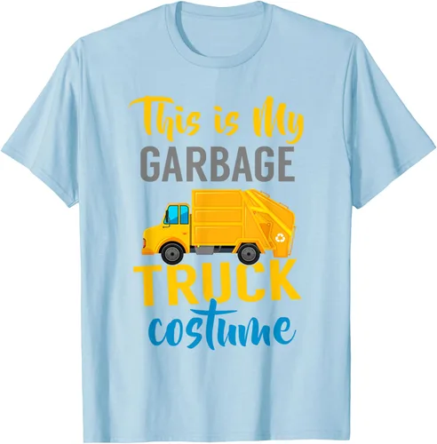 Vista 18 de Pijamas de camión de basura para niños Pjs niños ropa de dormir camisa
