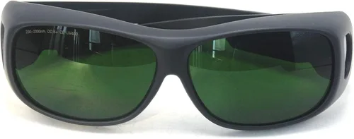 Vista 4 de IPL CE OD5+ CE UV400 200nm-2000nm Gafas de protección láser Gafas de seguridad para tratamiento de depilación láser y cosmetología láser Operador