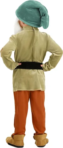 Vista 6 de Disfraz de Disney Sleepy Dwarf para niños pequeños, Multicolor