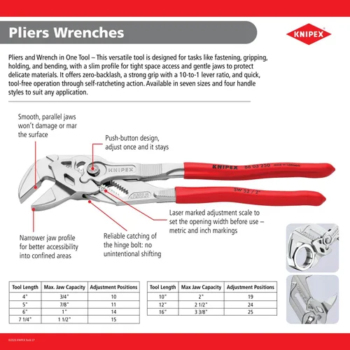 Vista 4 de KNIPEX Tools 86 03 125 - Mini alicates de 5 pulgadas
