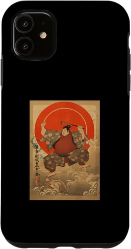 Vista 8 de Sumo Wrestler I Love Japanese Sumo Vintage Art Case for iPhone 16