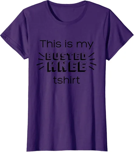Vista 8 de Funny Broken Knee Joke - Camiseta de regalo para lesión de rodilla