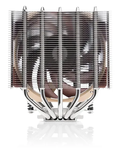 Vista 2 de Noctua NH-D12L, silencioso enfriador de CPU de doble torre de alto rendimiento