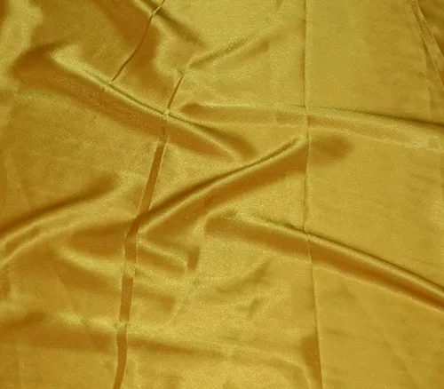 Vista 10 de Tela sólida de crepé satinado de 60 pulgadas de ancho vendida por yarda (Aqua)