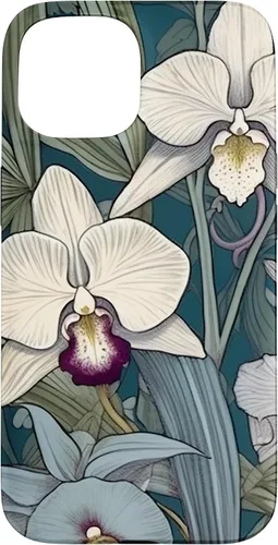 Vista 6 de Funda de flores de orquídea de jardín botánico para iPhone 17
