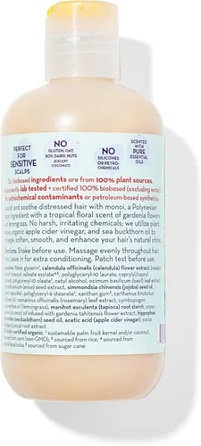 Vista 2 de California Baby Acondicionador de cabello Swimmers Defense 100% a base de plantas Hidratante después de nadar Acondicionador para enjuagar