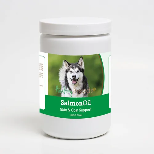 Vista 257 de Healthy Breeds Affenpinscher - Masticables suaves de aceite de salmón, 90