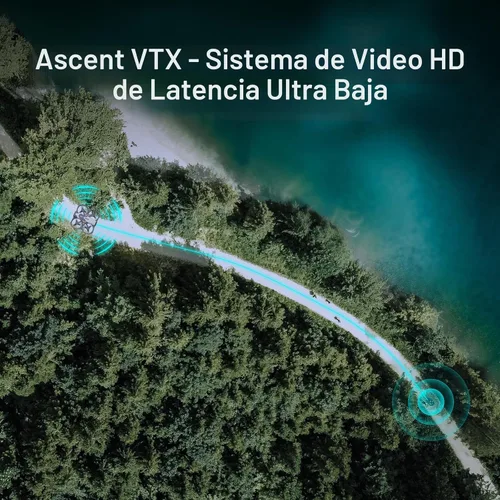 Vista 7 de CADDXFPV Protos FPV Drone RTF Kit, Walksnail integrado 0.21 oz VTX, transmisión de video digital HD de 1080p/60fps, pantalla de gafas FPV de 4.5