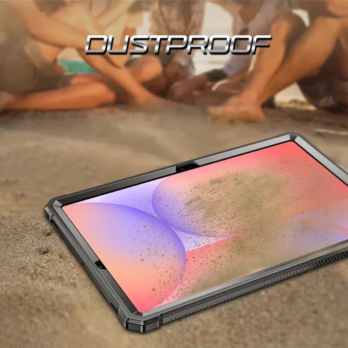 Vista 9 de Fintie Estuche a prueba de golpes para Samsung Galaxy Tab S10 Lite/ S10 FE/ S9 FE 5G 10.9 Pulgadas/Tab S9 11 Pulgadas, Tuatara Protector de pantalla