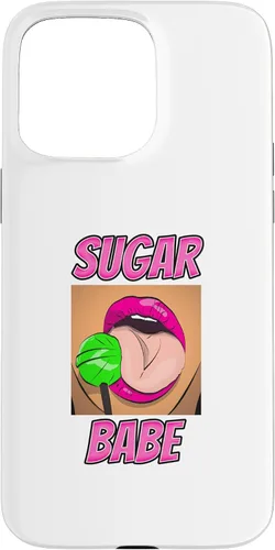 Vista 31 de Sugar Babe Sexy Woman Lick Lollipop Cartoon Comic hot Fun Case for iPhone 16