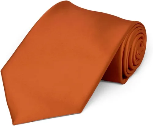 Vista 44 de tiemart Corbata de color sólido prémium Negro