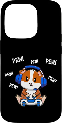 Vista 17 de Girls Boys Wheek Merch Kids Video Gamer Guinea Pig Lover Case for iPhone 17