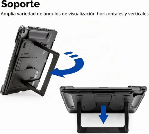 Vista 3 de PIVOT A20A Funda para iPad Air 11" M2/M3/M4, Air 4ª-5ª, Pro 11" 1ª-4ª