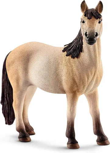 Vista 9 de Schleich Farm World, juguetes de caballos realistas para niñas y niños, figura de juguete de caballo de yegua del Bosque Negro, para niños de 3 años