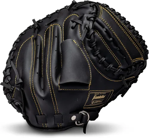 Vista 42 de Franklin Sports Field Master Baseball + Softball Glove - Field Master Adult + Youth Baseball + Softball Mitt - Men's + Women's Gloves - Right Hand
