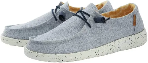 Vista 2 de Hey Dude Wendy Chambray Mocasines para mujer