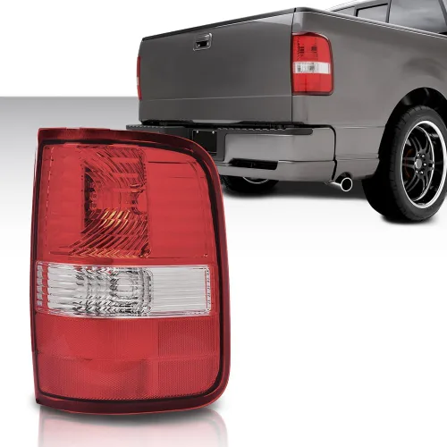 Vista 9 de G-PLUS Luces traseras sin bombillas compatibles con Ford F150 King Ranch, Lariat, XL 2004 2005 2006 luces traseras traseras faros traseros lente