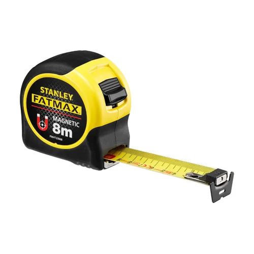 Vista 9 de STANLEY FATMAX Cinta Métrica Blindaje Hoja 5 M Métrica Resistente a Golpes FMHT0-33864