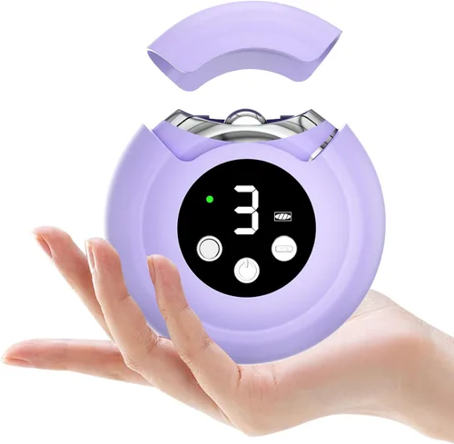Vista 9 de Cortaúñas automático para personas mayores, cortaúñas eléctrico 3 en 1 con luz LED, batería recargable, cortaúñas para adultos, molinillo de uñas