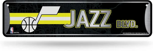 Vista 12 de Rico Industries NBA Basketball Metal Street Sign