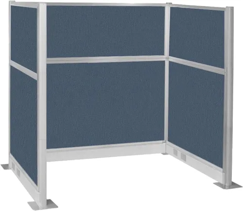 Vista 33 de Versare Cubículo eléctrico de panel silencioso preconfigurado Paredes divisoras de estación de trabajo Paneles de privacidad para cubículos Gris