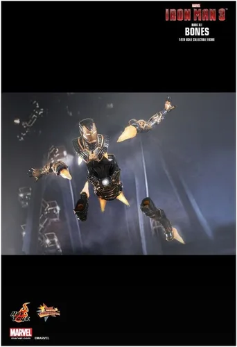Vista 7 de Iron Man 3 Movie Masterpiece Iron Man Mark 41 Bones 1/6 Figura coleccionable (juguetes calientes)