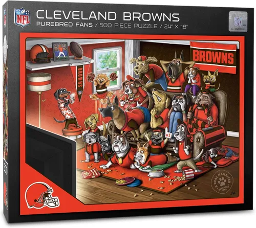 Vista 26 de YouTheFan NFL Purebred Fans - Rompecabezas de 500 piezas, un verdadero clavador