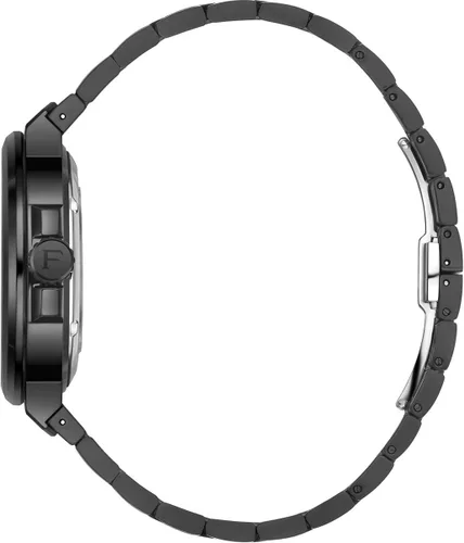 Vista 2 de Reloj deportivo clásico de 3 manecillas para hombre, reloj automático de acero inoxidable para hombre, cristal de zafiro sintético, luminoso