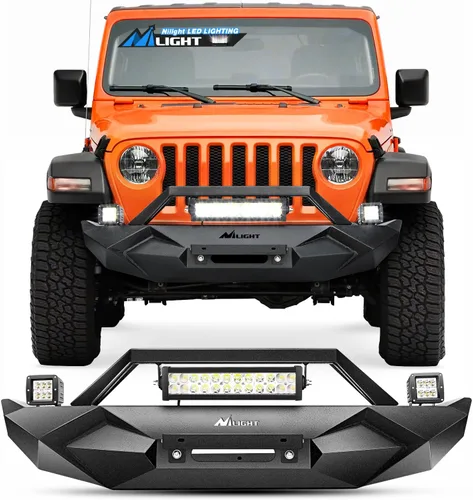 Vista 11 de Nilight Puertas tubulares delanteras todo terreno con espejos laterales Compatibles con 2018 2019 2020 2021 2022 2023 2024 2025 Wrangler JL 2020