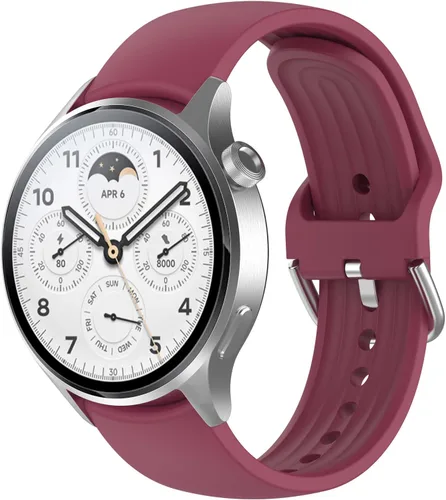 Vista 14 de Senter Correa de repuesto de liberación rápida de goma suave de 0.866 in para reloj inteligente Xiaomi S1 pro