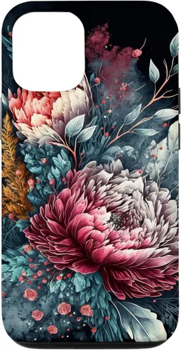 Vista 28 de Winter Floral Flower Design Case for iPhone 17