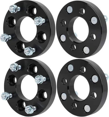Vista 14 de ECCPP 2 piezas de cambio de patrón de perno de 4x100 a 4x4.5 Adaptadores de conversión de rueda 1" para A2004-2011 para Chevrolet Aveo 2005-2010