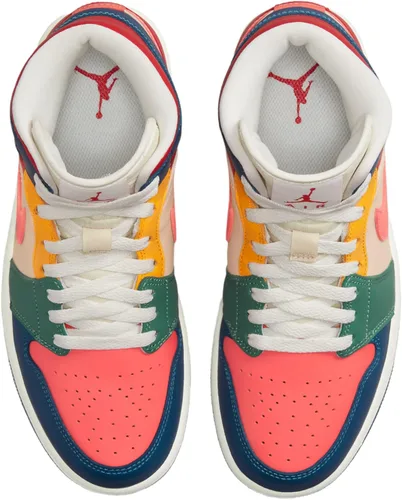 Vista 4 de Jordan WMNS Air Jordan 1 MID SE DO6699 200 para mujer, Verde