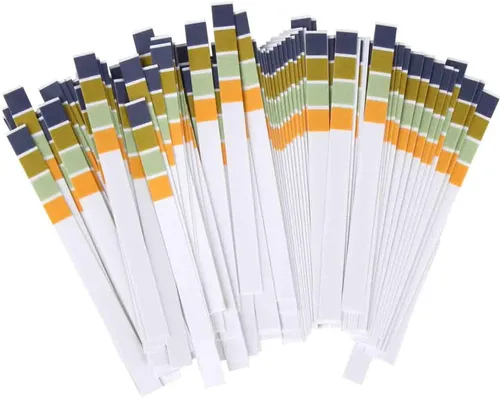 Vista 3 de Tiras de prueba de pH 0-14, 0.5 precisión 100 unidades, papel de prueba de pH Esee para probar agua potable, alimentos, piscinas, acuarios