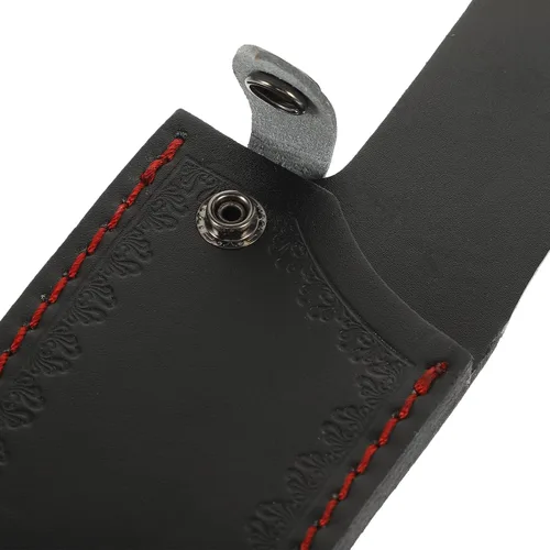 Vista 8 de CALLARON Funda de cuero para cuchillo de chef de 13 pulgadas, fundas portátiles para cuchillos, cubierta segura para cuchillos de chef, cubierta