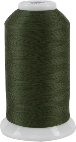Vista 42 de Superior Threads So Fine! #50 / 3 hilo matelaseado de poliéster, bobinas de 3280 yd Génova Gris