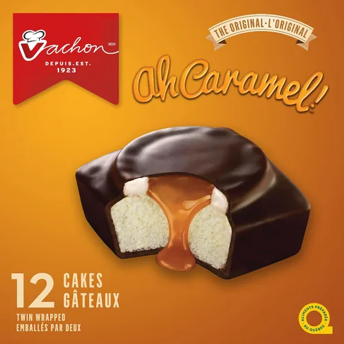 Vista 4 de Vachon Ah Caramel! Cake, 1 Count, 336g {Imported from Canada}