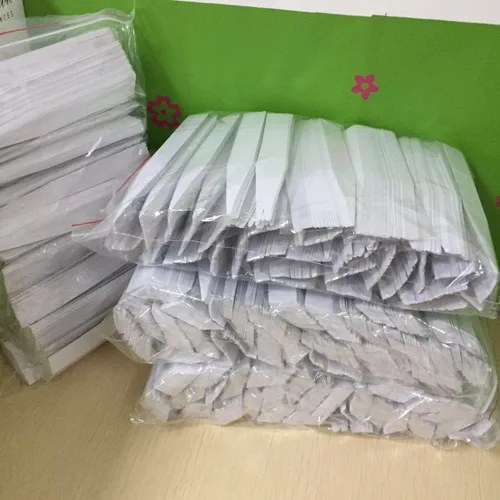 Vista 3 de 13.40 oz 6.3 x 0.8 in Perfume de aromaterapia Perfume Aceites Esenciales Tiras de papel 200PCS