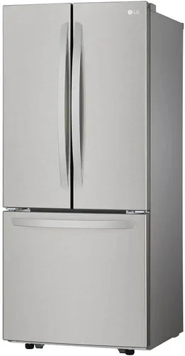 Vista 6 de LG LFCS22520S Refrigerador de puerta francesa de 22 pies cúbicos en acero inoxidable