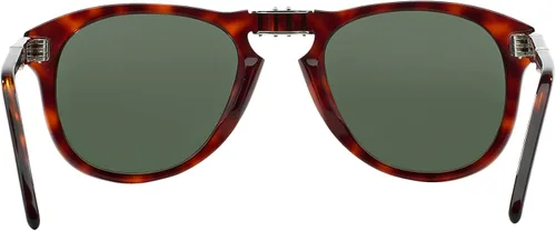 Vista 4 de Persol Montura de tortuga para gafas de sol lentes verdes 2126in Verde
