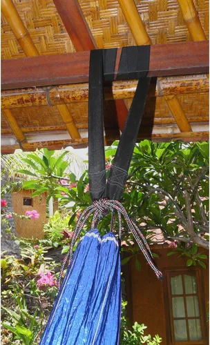 Vista 3 de Hammock Bliss Correas para árboles, cuelga cualquier hamaca con facilidad, instalación rápida, extra ancha, súper resistencia, increíblemente