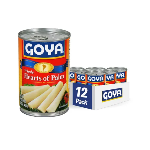 Vista 7 de Goya Foods Salad Cut Hearts of Palm (Palmitos), 14 onzas (paquete de 12)