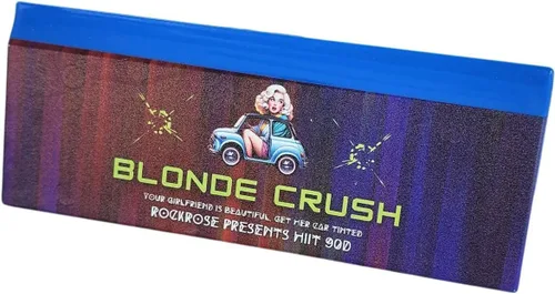 Vista 10 de RockRose Blonde Crush - Escobilla de repuesto con hoja biselada azul, rectangular de 5 pulgadas, herramienta de limpieza de precisión de alta Azul