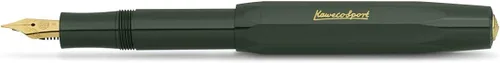 Vista 12 de Kaweco Sport Classic Fountain pluma color negro, con plumín medio.