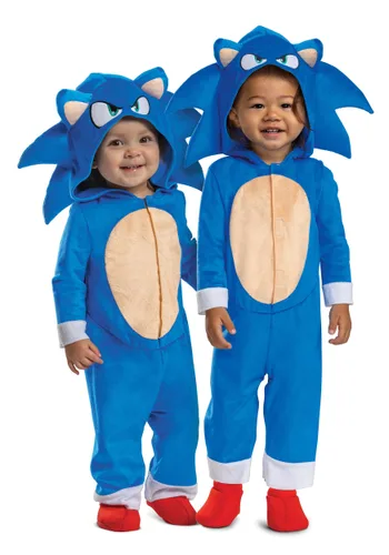 Vista 4 de Disfraz Infantil de Sonic el Erizo 2 Multicolor
