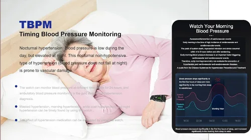 Vista 2 de Fully Automatic Wrist Cuffed Blood Pressure Monitor Smart Watch – Real-Time BP, Heart Rate, SpO2, Sleep & Activity Tracking – Fitness & Health