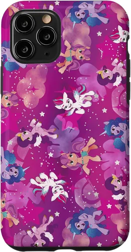 Vista 29 de My Little Pony: Una nueva generación Pink Group Pony Pattern V3 Funda para iPhone 17