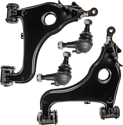 Vista 109 de Detroit Axle - Barras estabilizadoras de brazos de control delanteros 4WD para Ford 2005-2008 F-150 Lincoln Mark LT, 2 brazos de control superiores
