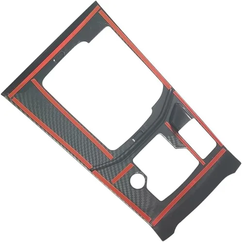 Vista 6 de AOKIO Cubierta de Panel Trim de Palanca de Cambios de Consola Central Interior para Accesorios Mazda CX5 CX-5 2017 2018 2019 2020 2021 2022 2023