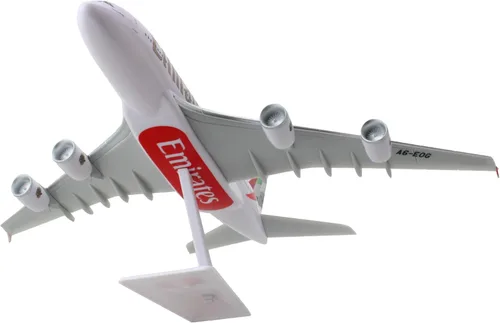Vista 10 de Daron SkyMarks Modelo de Avión Coleccionista Ensamblado con Soporte de Visualización a Escala 1/250 – Plástico Moldeado por Inyección Altamente